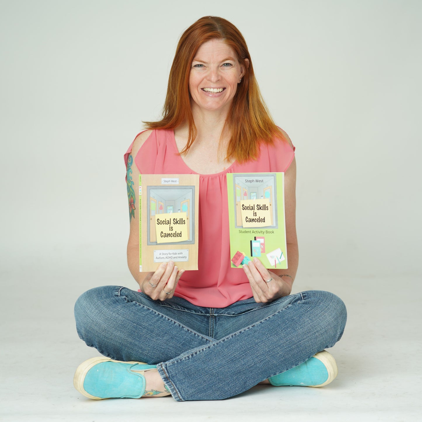 Copy of 'Social Skills is Canceled' and copy of the activity book (in person/event purchase)